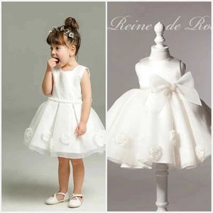 Abiti da battesimo Baby Abito di Natale Birthday Baptist Party Girl Girl Summer White White Q240507