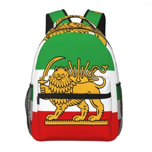 Backpack Women Tricolor Bandiera della borsa della moda per uomo BOOKBAG MOCHILA