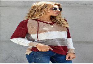 Moda nowe damskie swetry pullover długie rękawy luźne damskie panie wełniane impreza na drutach swobodny rozmiar bluzy S2XL2114200