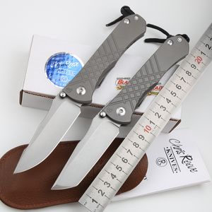 Chris Reeve Umnumzaan 25. Flipper Katlanır Bıçak S35VN Blade Titanyum Tutma Kişi Cr Dış Mekan Avı Taktik Cep Bıçakları EDC Araçları