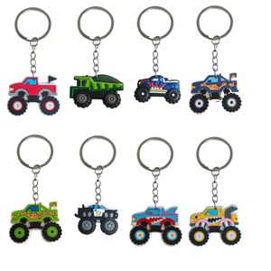 Rings Key Rings Truck 9 Keychain Chain for Girls Keychains Childrens Party Favours Keyring Men Adable School Boy Girl Girl Girl Drop Drop Deli Otuqe