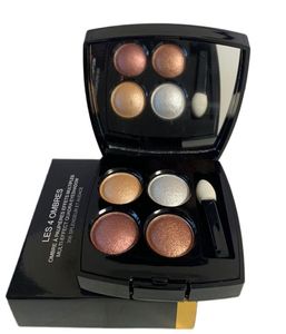 New 4 Color Eye Shadow Palette Glitter Waterproof Big Makeup Palette Shimmer EyeshadowGift2735097