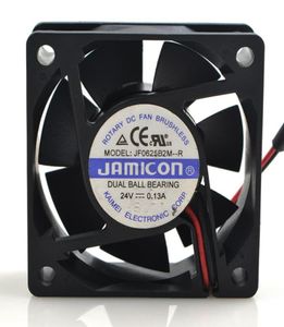 JF0625B2MR 6025 6CM 606025mm 013A 24W 인버터 냉각 팬 2 와이어 2 핀 DC24V8559682