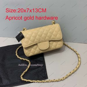 AA designer womens crossbody bag Shoulder handbags charm chain Carviar Flap Leather Hobo Shopping purse designer woman