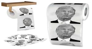 Caixas de tecidos guardanapos novo papel de banheiro engraçado Hillary Clinton Humor Roll Novelty Kiss Gift Princip