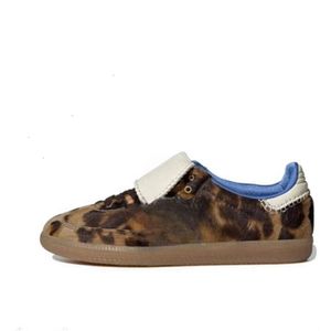 Designer Original Casual Wales Bonner Shoes Leopard Print Mens Womens Running Shoes Outdoor Designer Sports Trainers