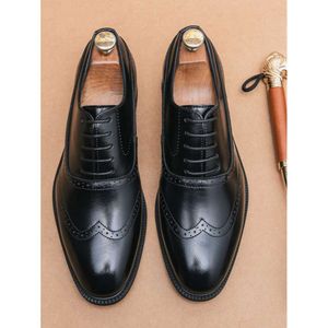 Business Oxford For Men, Lace-up Front Dress Shoes