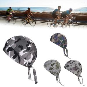 Caps Cycling Bicycle Helbands Base Cycist Cap for Men Head Bandana Bike femminile Summer Outdoor Running Heads X8X5