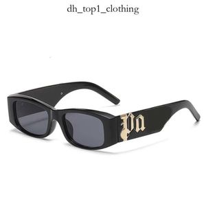 Óculos de sol palmolas de sungras de sol tons de designer Óculos de sol para mulheres retângulo de verão Lunette Lunette homme preto branco vermelho vintage de sol enorme 214