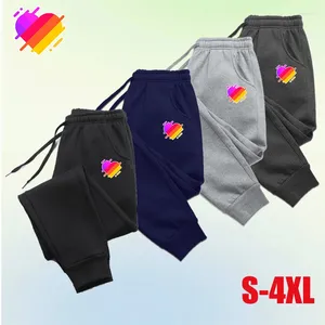 Herrbyxor Kvinnor Sweatpants Running Fitness Workout Jogging Pant Casual Soft Trousers Sports Long