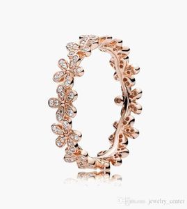Женские 925 Серебряные обручальные кольца стерлингов Кубические циркониевые бриллианты для стиля 18K Розовое золото.