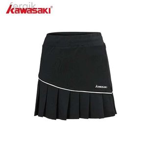 Skirts Skorts Kawasaki Sport Womens Clothing Badminton Tennis Skirt Moisture Wicking and Quick Drying Short Skirt A2754 S-3XL d240508