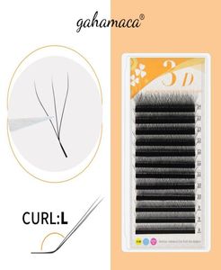 Tools amp AccessoriesFalse es GAHAMACA Shape LLU 3D Premade Volume Fan Eyelash Makeup Supplies W Style Individual Lash 12 Rows 6916314