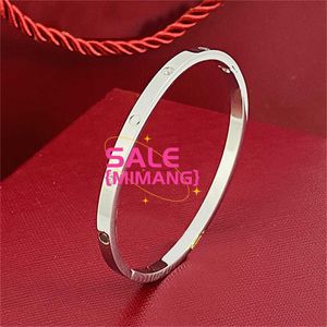 Designer Bangle Designer for Women Trendy Golden Designer Gold Bangles Gioielli all'ingrosso Coppia di moda Luxury Bracelets Gift Christmas H21K H21K