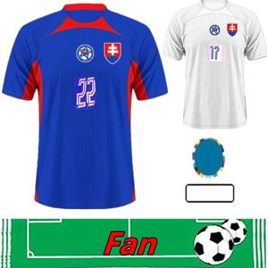 new Slovakia soccer Jersey 24 25 Home Blue Away White Blue White Football shirt 2024 2025 Sweatshirt clothes