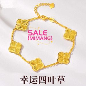 Originale 1to1 van c-a 24k Bracciale imitazione con triflo 5D 5D da donne cavo e squisito da uomo per la fidanzata Taobao 1 VTI5