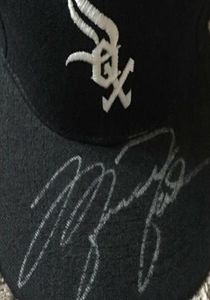 Michael Signed Signatured Solographed Cap Hats 크기 조절 가능한 1 개의 크기가 All1420236