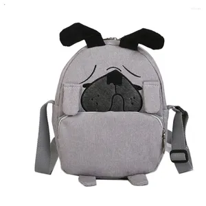 Bag Cartoon Animals Tote Dog Funny Dog Stricroia spalla Crossbody for Women Travel Daypack Shopping