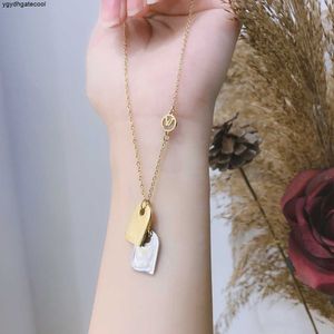 Designer Fashion Necklace Choker Chain Silver Plated Gold Plated Stainless Steel Letter Pendant Necklaces For Women Jewelry Gifts X212