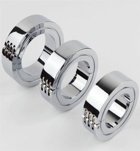 Testicles Gun Metal Ball Weight SM Bondage 3 size Choose Ball Stretchers Male Sex Toy For CBT Games Set288O9328366