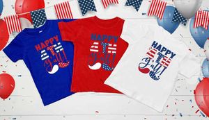 T-shirty All American Boys 4 lipca T-shirt Childrens T-shirt Day Day Day 4 lipca T-shirt God Bless America Childrens Topl2405