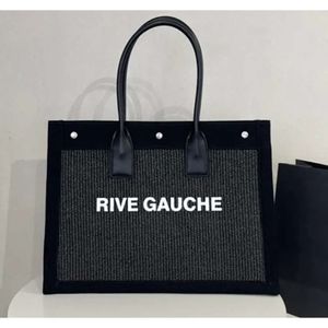 トートデザイナー高品質のショッピングバッグRive Gauche Fashion Outdoor Travel Lage Capacity Handbag Best GiftBag