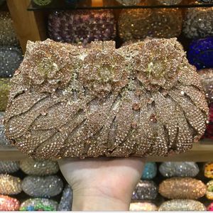 Bolsas de diamante para mulheres XIYUAN Bolsas de diamante Rhinestones Sacos de noite pedras de noiva Bolsa de embreagem Bolsa de festas 240430