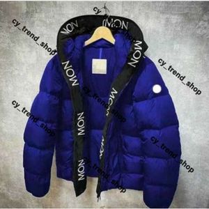 Down Parkas NFC Monclear Jacket Fashion Luxus Marke Winter Monclar Jackets Designer Downs Klassische Frauen Hip -Hop -Kappe Muster Schichten Outdoor Warm Casual 389
