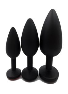 Grande medio piccolo medio 3pcslot silicone anale tappo tappone tappo giocattoli erotici erotici giocattoli sessuali per uomini e donne giocattoli sessuali gay7312767