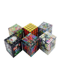 Rubix Cube Stealthy новинка из стекловолочка 4 -й слой 60 мм мультипликационного рисунка табак с шлифовальной шлифовальной шлифовальной шлифовальной дробилкой из рубки рубки 2786863