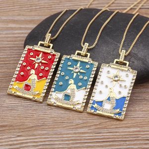 Pendant Necklaces AIBEF Sun Necklace For Women Cubic Zirconia Copper Charm Jewelry Rhinestone Chokers Lover Girlfriend