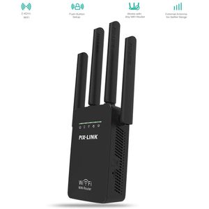 Amplificador de sinal de repetidor de WR09 300m WIRETER WIRETER WIFI Extender Retwork Repeater