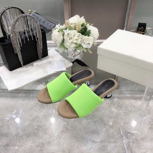 Slippers High heels summer new fashion slippers fashionable modern shoes thin comfortable temperament women's