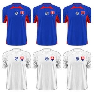 24 25 Slovakia Hancko Soccer Jerseys 2024 Slovak Seleção Nacional Slovenska Lobotka Hancko Haraslin Bozenik Mak Polievka Duris Sauer Duda Lobotka Circhas de Futebol