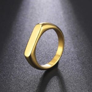 結婚指輪男性のためのスカイリムステンレススチールサインリング
