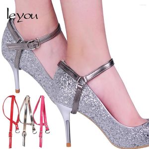 Parti di scarpe Donne Donne High Heel Cintura di cinghia caviglia cravatta in pelle per contenere la fascia tacca sciolta