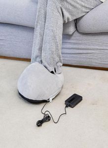 Socks Hosiery USB Foot Heated Warmer Slippers Portable Feet Warmers With Electric Heating Pad Cushion Thermal Massage1982433