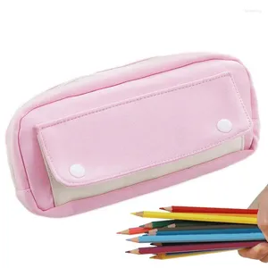 Pencil Case Beutel Reißverschluss Kosmetische Make -up für Mädchen Aufbewahrungstasche Schülern School Travel University Pen