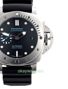 Mode Luxus Penarrei Watch Designer Taucher Stealth PAM00973 Präzisionsstahl Automatische mechanische Uhrenmenschen