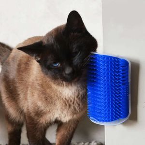 Pet Groomer Grooming Self Cat Wall Massage Brush Cats Tool mais suave Ferramenta para Long Short Fur Kitten Puppy Scratcher S