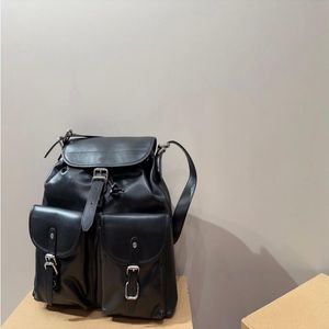 10A Fashion Designer Quality Cowhide Bag Handbag Backpack Shoulder Bag Student Women Multi Black Top Backpack Fashion Pockets Opona