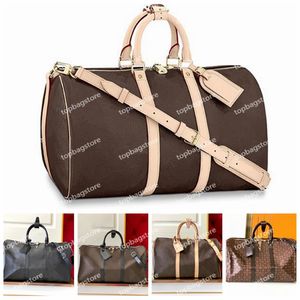 Designer Duffle Bags Holdalls Duffel Bag Bagage Weekend Travel Påsar Män kvinnor Bagages Travels High Quality Fashion Style 2595