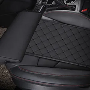 Car Seat Covers Leather Extender Cushion Leg Support Pillow Memory Foam Knee Pad Long-Distance Driving Office Home Driver Protector Mat