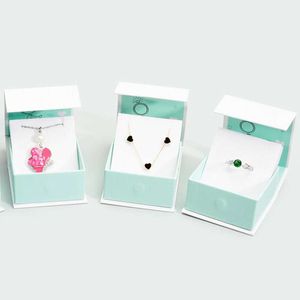 Scatole di gioielli Nuovo Flip Paper Gioielli Organizzatore Box Box per proposta Regalo per matrimoni Memoria simpatico Packaging Packaging Box Wholesale all'ingrosso