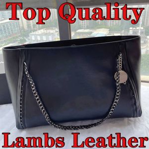 5a 대형 토트 백 클래식 브랜드 럭셔리 디자인 여성 지갑 숙녀 핸드백 2021 Cowhide Leather Caviar Silver Clutch Fashion Shou 290d