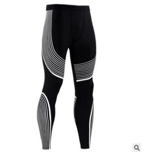Moda męska Kompresja legginsy Sportowe Spodnie treningowe Mężczyźni Rajstopy Mężczyźni Mężczyźni Sportswear Suche Fit Pantging z S5605528