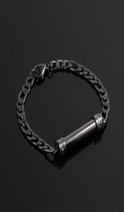 CMJ5026 4 colors Elegant Memorial Jewelry Hypoallergic Chain Bracelet Cremation Urn Bracelets Ashes Bracelet Tube Men Women26006713485999