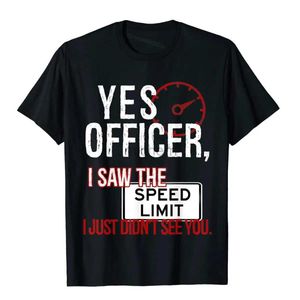 Herren-T-Shirts Interessanter Fahrer Polizei T-Shirt Mechanical Gift Car Mechanical Tee Cotton Herren T-Shirt Fitness Top T-Shirt Designer Hip Hop D240509