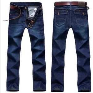 Jeans masculinos masculinos e calças 2023 vestido de rua de alta qualidade de moda grande estilo novo q240509