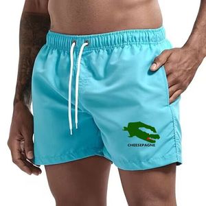 Swim Trunks Brand Shorts Blue Shorts for Uomini Shorts a tavola secca rapida abito da bagno con coulistica traspirante con tasche per surf Beach Summer Summer